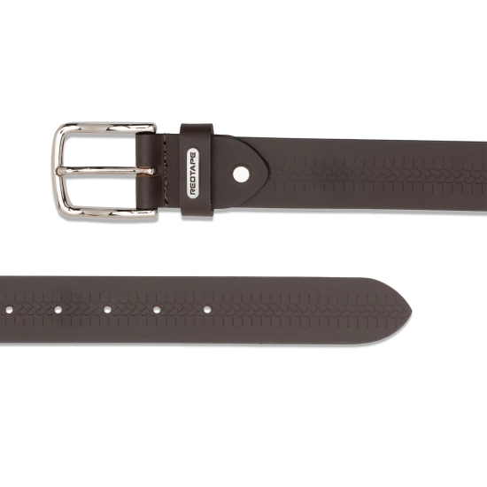 Red Tape Leather Belt For Men | Classic And Durable