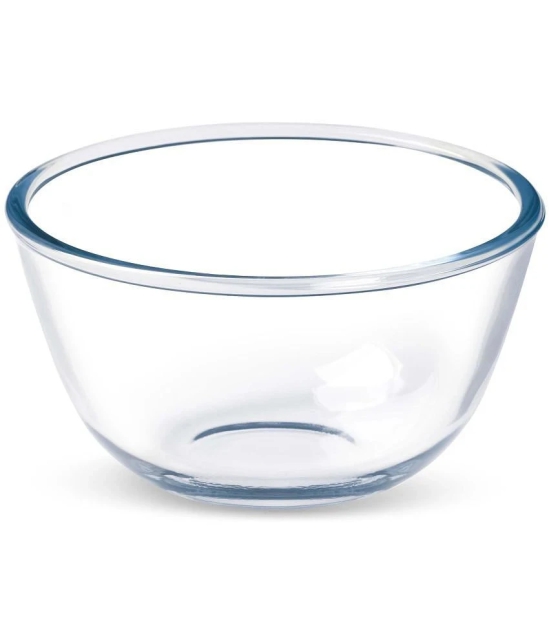 Treo By Milton 1000 Ovensafe Mixing Borosilicate Glass Bowl, 1130 ml, Transparent - Transparent