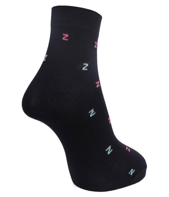 Dollar Socks Multi Casual Ankle Length Socks Pack of 5 - Multi