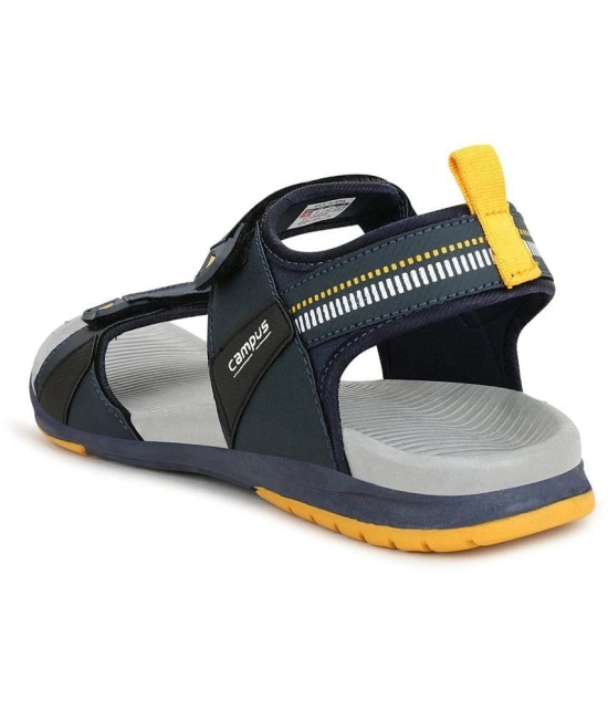 Campus - Navy Mens Floater Sandals - None