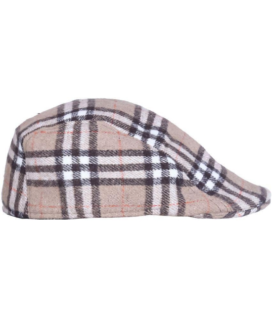 Zacharias Brown Woollen Men's Cap ( Pack of 1 ) - Brown