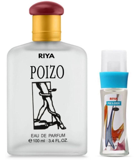 Riya Poizo & Melody Eau De Parfum (EDP) For Unisex 110 ( Pack of 2 )