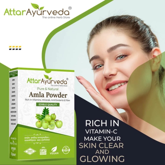 Attar Ayurveda Pure Amla Powder (250 grams)