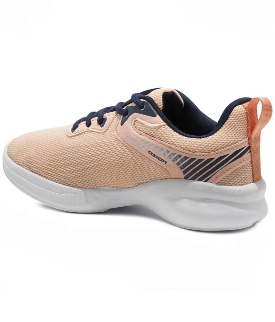 ASIAN - Peach Womens Running Shoes - None