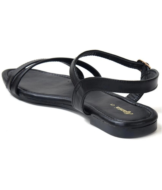 Ajanta - Black Womens Flats - None