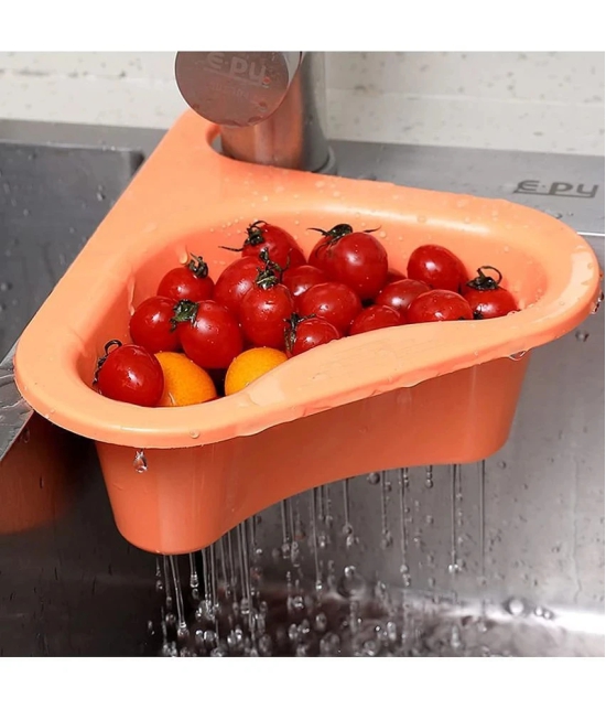 Multipurpose Plastic Kitchen Sink Organizer Corner Dish