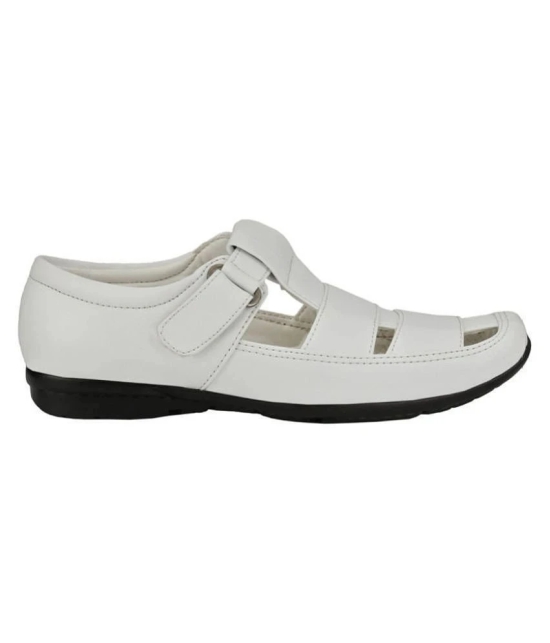 Leeport - White Mens Sandals - 9