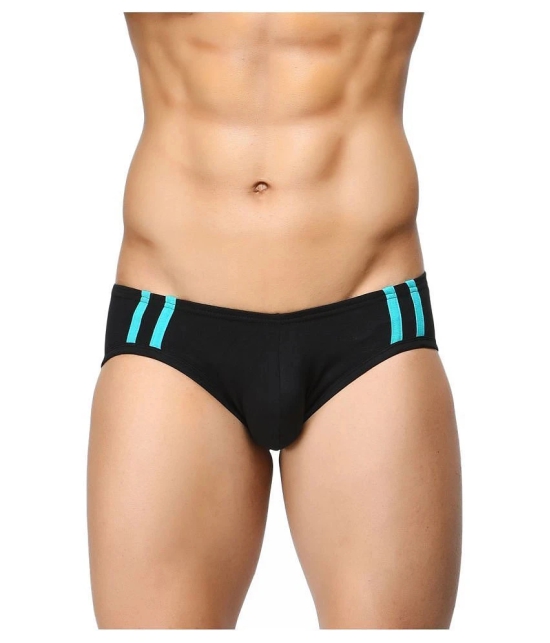 La Intimo Black Brief Single - 38