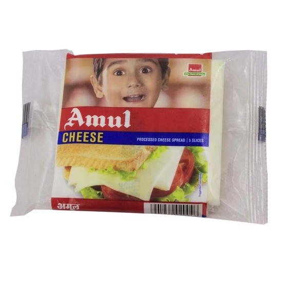 Amul Cheese Slices, 100 Gm, 1 Pc