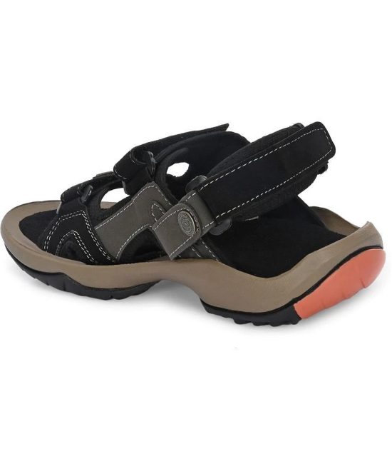 Bucik - Black Mens Floater Sandals - None