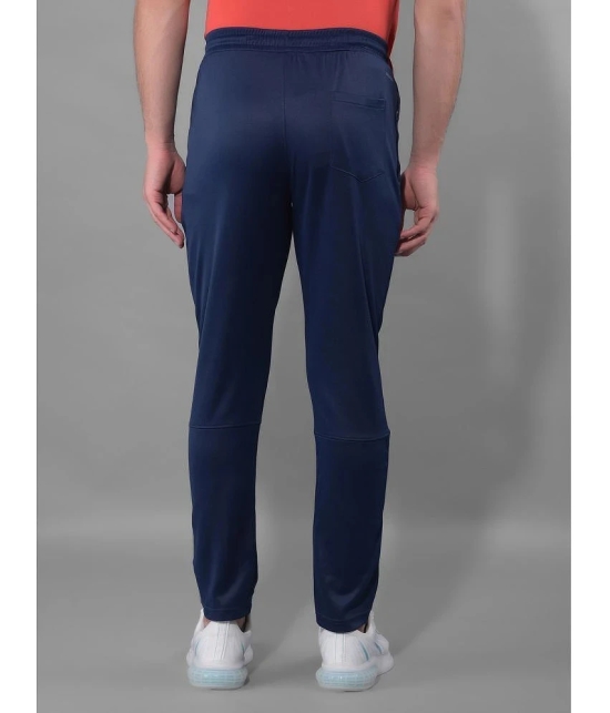 Force NXT Navy Blue Polyester Mens Sports Trackpants ( Pack of 1 ) - None