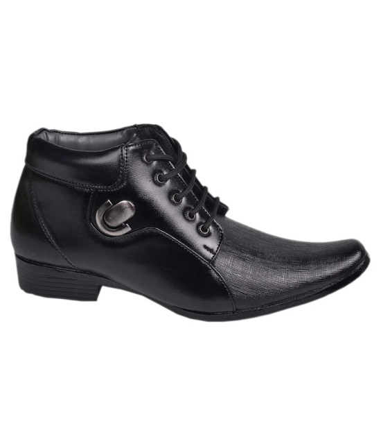 Aadi - Black Mens Derby Formal Shoes - 7