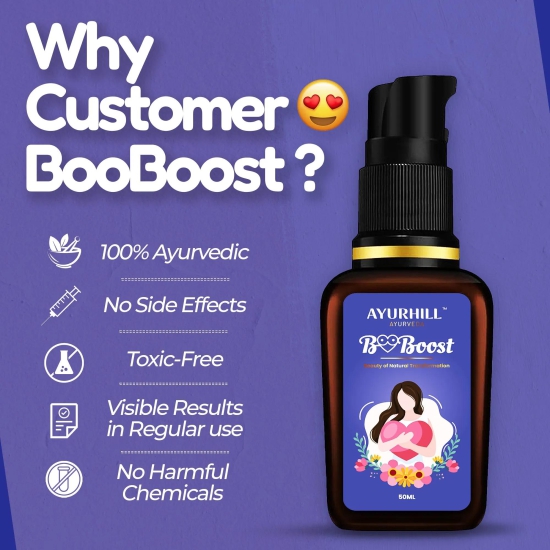 Ayurhill BooBoost Oil  50 ML