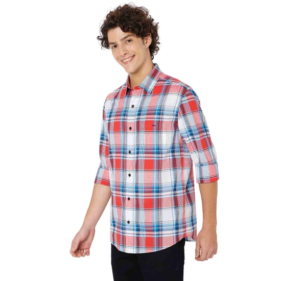 Red & Blue Madras Check Shirt