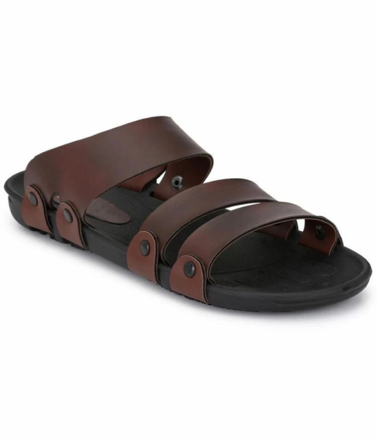 Secritas Brown Flip Flops - None