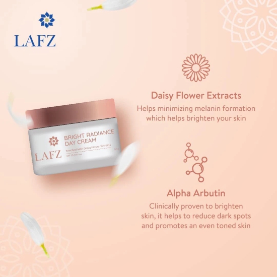 LAFZ BRIGHT RADIANCE DAY CREAM & NIGHT CREAM COMBO for MEN & WOMEN (100 g)