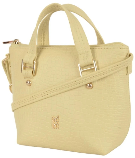 Baggit Yellow PU Tote Bag - Yellow