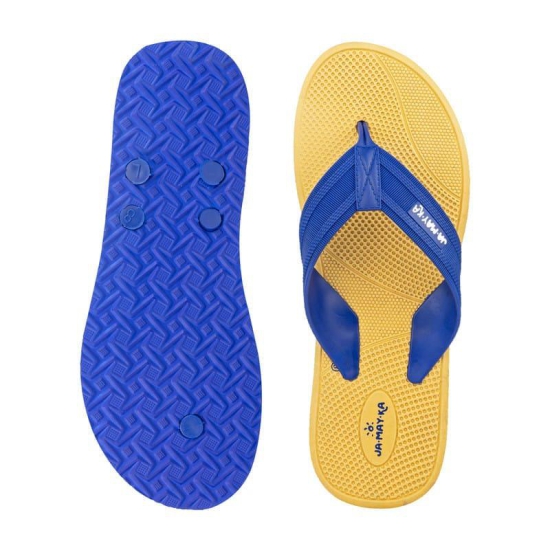 VKC Jamayka Men's Footwear Flipflop J1005 Blue Beige Color