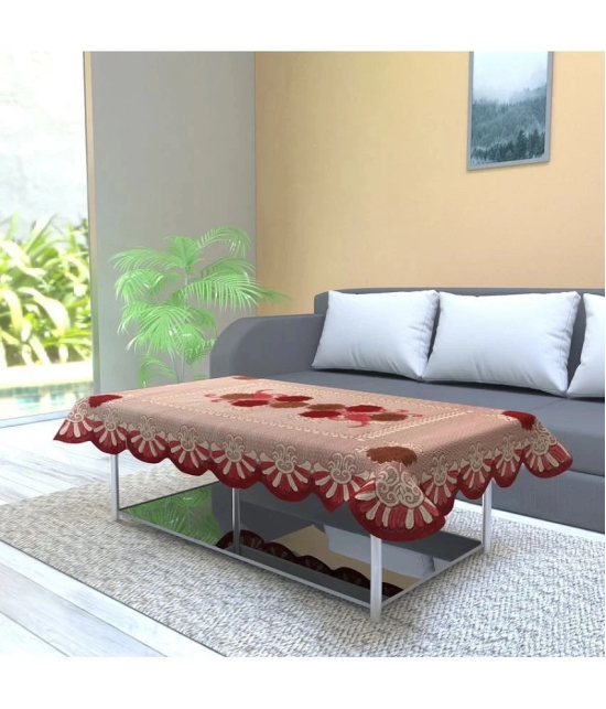 CASA FURNISHING Polyester Single Centre Table Cover ( 152 cm x 101 cm )