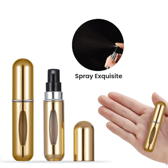 Refillable Perfume Travel Atomiser 5ml-Silver