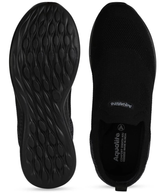 Aqualite Black Mens Slip-on Shoes - None