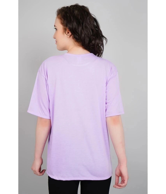 PPTHEFASHIONHUB Lavender Cotton Womens T-Shirt ( Pack of 1 ) - None