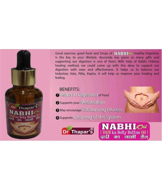 Dr. Thapars NABHI CHAKRA? BELLY? NAVAL PURE AY. Oil 35 ml