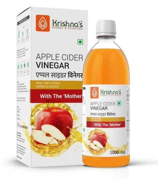 Krishnas Herbal & Ayurveda Apple Cider vinegar 1000ml