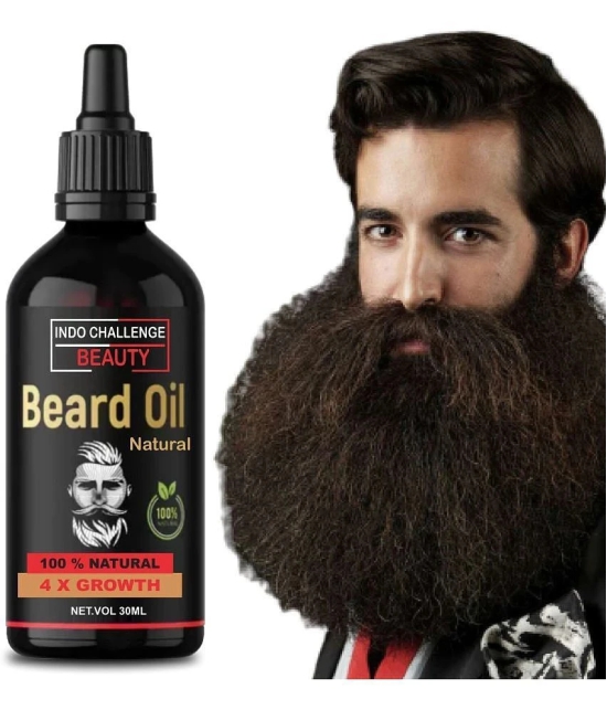 INDO CHALLEGE Argan Oil Cleansing Beard Oil 30 ml