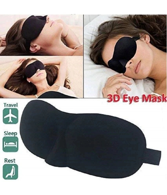 KALPVRUKSH ENTERPRISE Black Eye Mask - Black