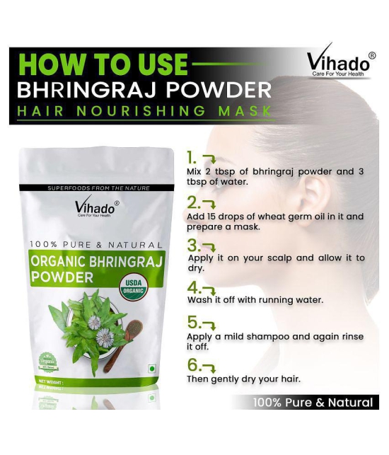 Vihado Natural Bhringraj Powder Hair Mask 100 g