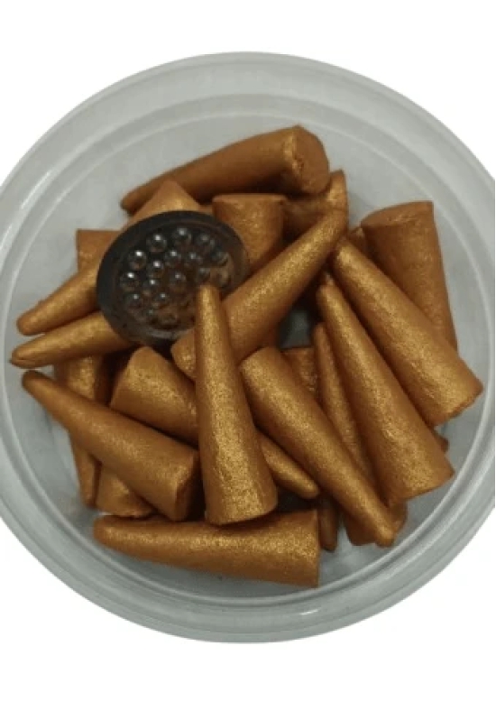 Dhoop Cones Natural Incense Pack of 3 | 3 Fragnance In Pack (1x E-Rose, 1x Captain, 1x Alba)