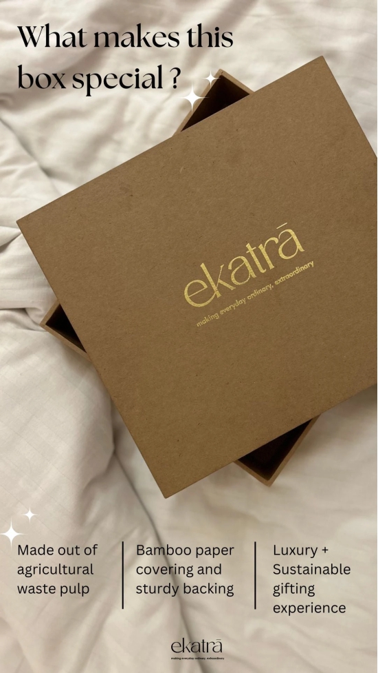 Ekatra Thoughtful hamper soild grey