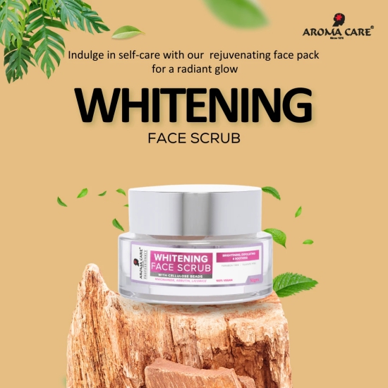 Aroma Care Whitening Face Scrub, 50 gm