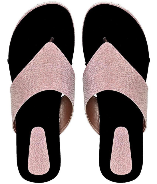 Altek - Pink Womens Slip On Heels - None