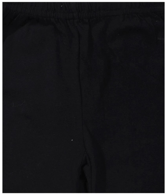 Bodycare - Black Cotton Girls Cycling Shorts ( Pack of 3 ) - None