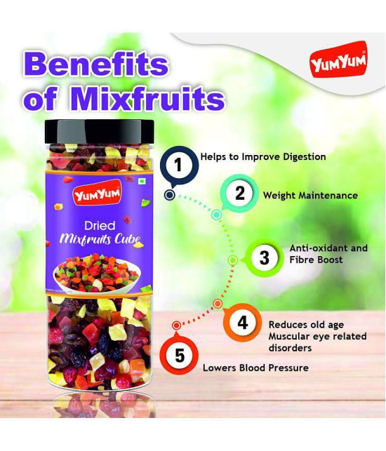 YUM YUM Premium Fruits and Berries Fruity Mix 150 g