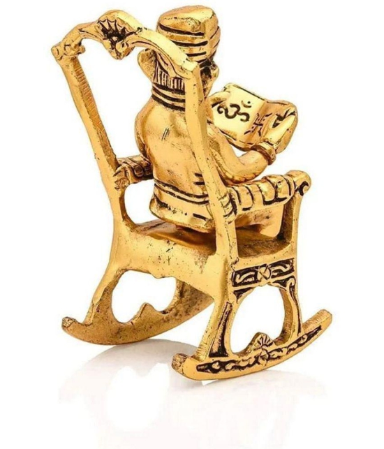 VARKAUS - Brass Lord Ganesha Idol ( 15 cm )