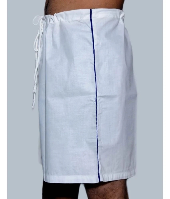 DESHBANDHU DBK - White Cotton Mens Boy Shorts ( Pack of 1 ) - None