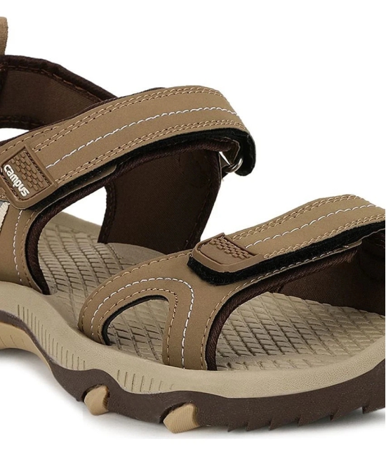 Campus - Beige Mens Floater Sandals - None