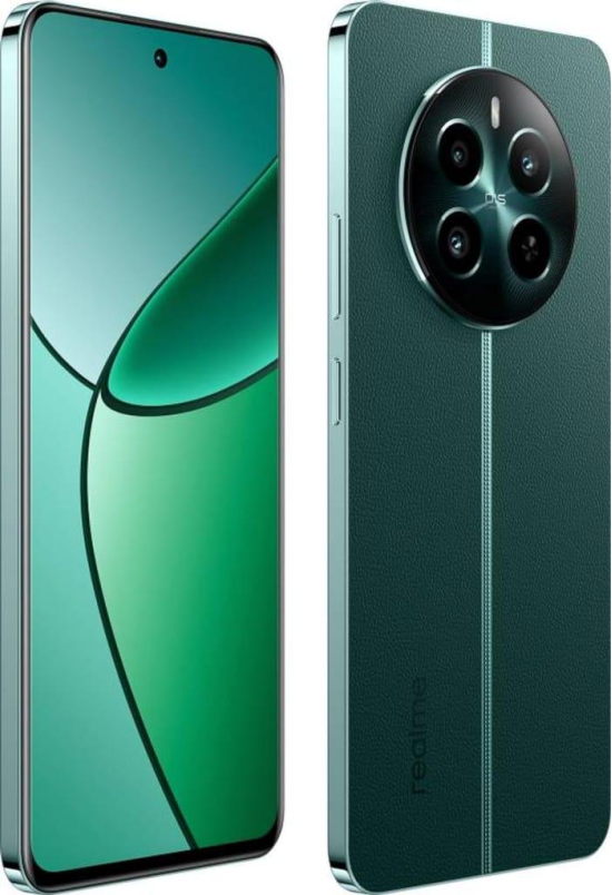 Realme 12+ 5G (Pioneer Green, 8GB RAM UP TO , 256GB Storage) | 6.7 120Hz Curved AMOLED Display  / Snapdragon 7s Gen / ?5000 mAh Battery lightning speed with the 67 W SUPERVOOC Charge