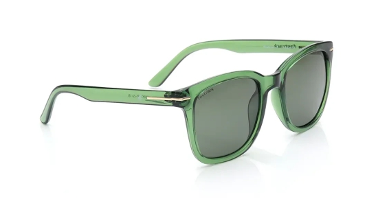 Green Wayfarer Sunglasses for Unisex