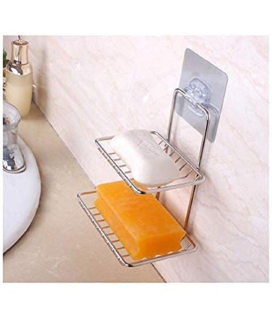 Self Adhesive Wall Mounted Soap Sponge Holder - Soap Dish