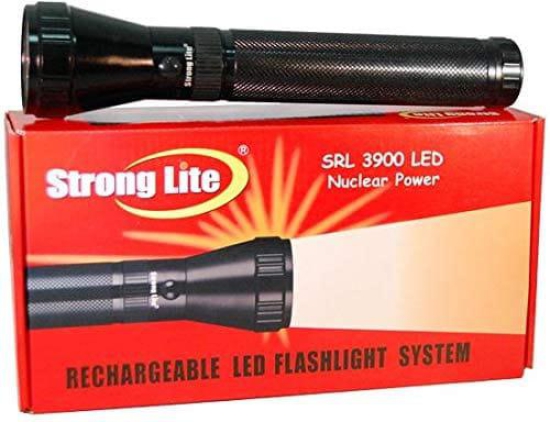 Strong lite LED Flash Light SRL3900LED, Long Duration & Recharegable 4000mAh battery