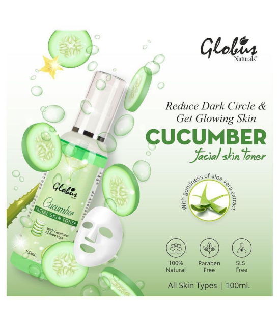 Globus Naturals Cucumber Facial Skin Tonic 100 mL