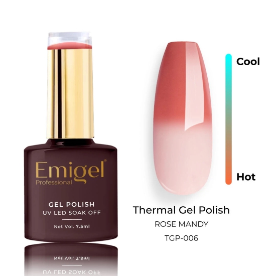 Emigel - Thermal UV Gel Poilsh - 08 Shades-ROSE MANDY