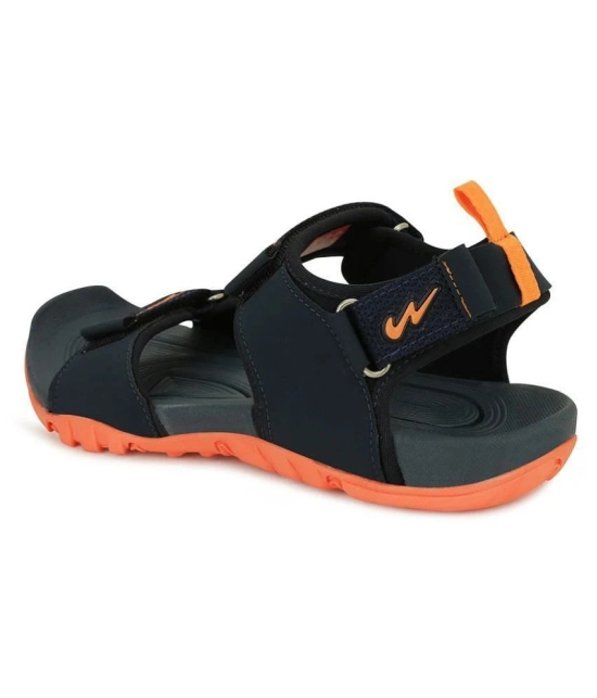 Campus Navy Synthetic Floater Sandals - 8