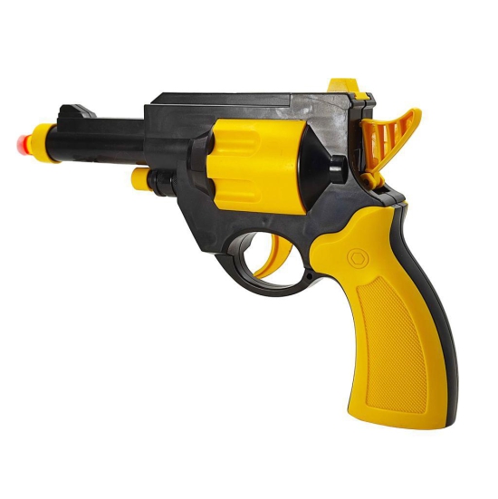 Humaira Revolver Legends Plastic Toy Gun with Suction Bullets, Plastic Bullets, Crystal Bullets, Target Board for Kids Boys