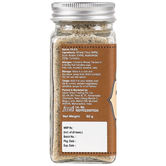 Urban Platter Hing Powder, 50g (Hing, Compounded Asafoetida, Spice, Savoury & Umami Flavour, Add to dals, Vegetables, Gravies)