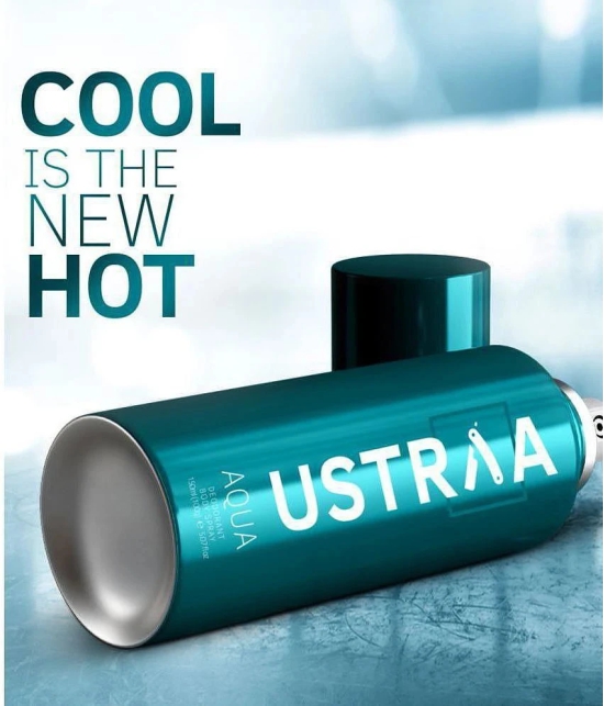 Ustraa - AQUA Deodorant 450ml - Pack of 3